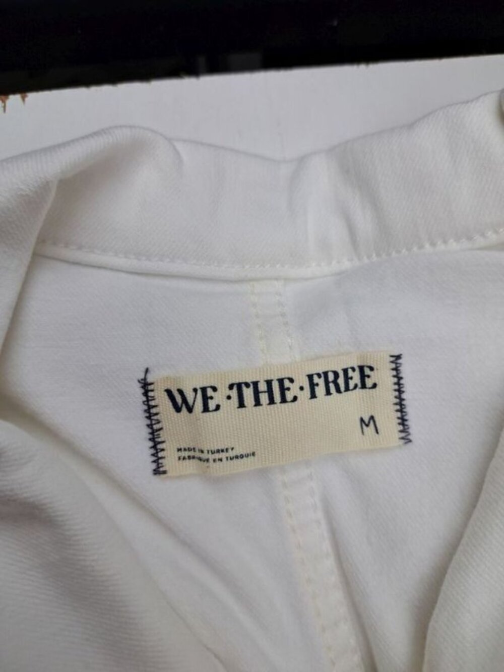 Crisp White Short-Sleeve Zip-Front Jumpsuit - Picture 2 of 3